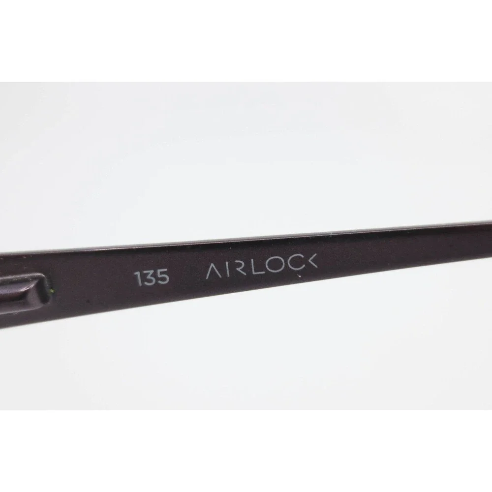 Airlock Love Always Collection 01 Purple Rimless Oval Eyeglasses Frames 135mm